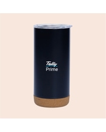 Hookie Mug- Black With Natural Brown- 450ml